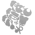 thumbnail image 5 of Baby Accessories Metal Cutting Dies Stencils For DIY Embossing Paper Cards, 5 of 6