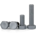 thumbnail image 3 of 2pcs Grey Nylon Outer Hexagon Bolt M14x30mm, 3 of 5
