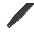 thumbnail image 2 of Levy’s 2 1/2" Right Height Garment Leather Guitar Strap, Black, 2 of 2