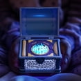 thumbnail image 4 of Magical Treasure Chest Night Light, Northern Lights Projector with  Speaker, Remote Control Ceiling Projector LED Mood Lighting for Room Decor,Party,Music,Birthday, 4 of 7