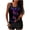 AB-Multicolor, variant on Womens Modest Tankini Set High Waisted 2 Piece Swimsuit Removable Padded Cups Full Coverage Ruched Swimwear with Boyleg Shorts AH-Multicolor