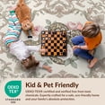 thumbnail image 4 of Design&I 5'x7' Ultra Soft Area Rug, Damask Border Watercolor Pink Aesthetic Snake Gothic Vintage Playful Expressive None Fluffy Washable Non Shedding for Bedroom Living Room Home Office, 4 of 7