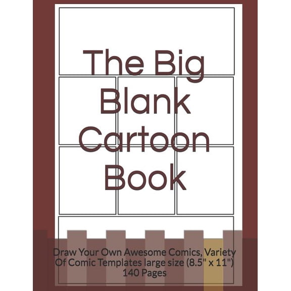 The Big Blank Cartoon Book (Paperback)