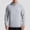 Gray-men's sun protection jacket, variant on UPF 50+ Men's Hooded Sun Block Wind Jacket Water Resistant Lightweight Full Zip Outerwear for Running & Camping,White,L
