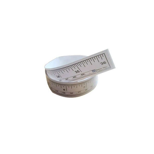 facefd Paper Ruler Portable Professional 90cm Scaled Adhesive Sewing Machine Sticker Indoor Home Workroom Desk Measure Tape Accessories Type2 as pictures shown,Type2 90x2.8cm