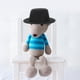 thumbnail image 2 of FELTECHELECTR 4 piezas de sombreros formales pequeños para muñecas pequeñas, accesorios para muñecas, ropa para muñecas, sombreros y adornos., 2 of 4
