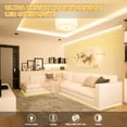 thumbnail image 3 of Yi Lighting 16.4ft Motion Activated Strip Lights Waterproof for Under Cabinet, Kitchen, Stair, Bed, Warm White, 3 of 7