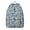 Sea, variant on Sea Life Crab Pattern Travel Backpack Lightweight Canvas Bookbag with Tropical Nautical Crab and Ocean Design Large Capacity Comfortable Carrying Anti-theft Features for Students Travelers and Outdoor