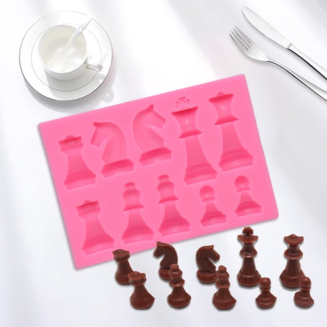 SMihono Kitchen Organizers and Storage DIY Baking Mold Chess Cake Decorative Silicone Mold Kitchen Gadgets Must Have 2023