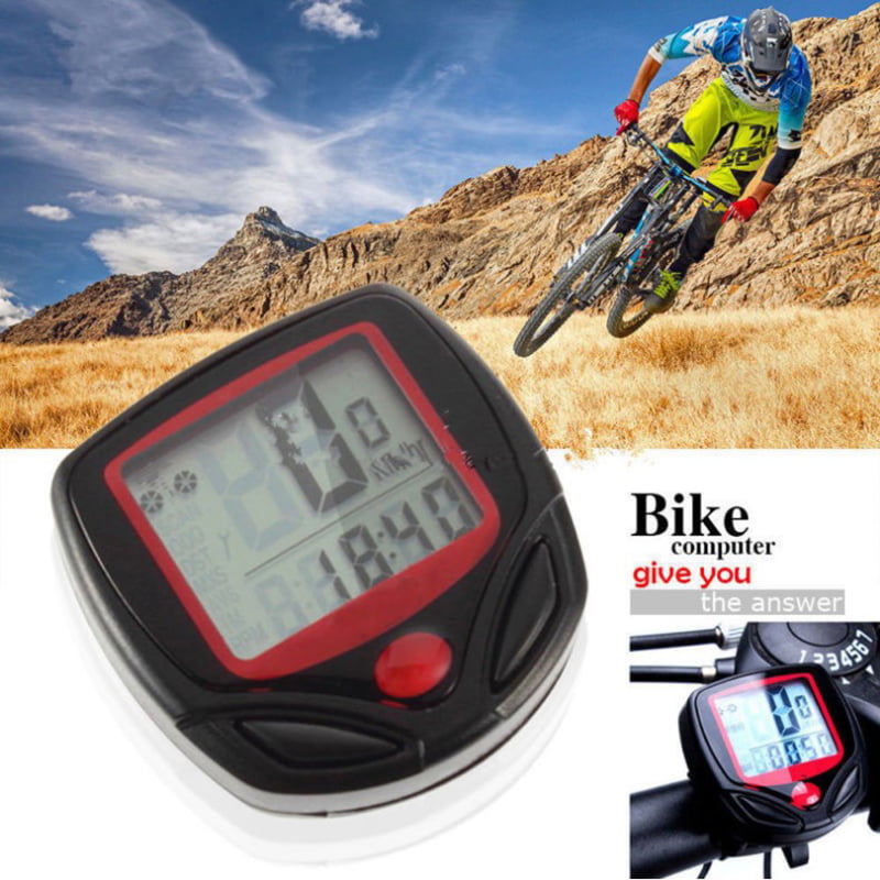 3 Pack Bicycle Bike Cycle LCD Display Digital Computer Speedometer Odometer US 