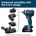 thumbnail image 4 of Taladro/destornillador BOSCH GSR18V-800FCB24 de 18 V con Flexiclick® 5 en 1, 4 of 7