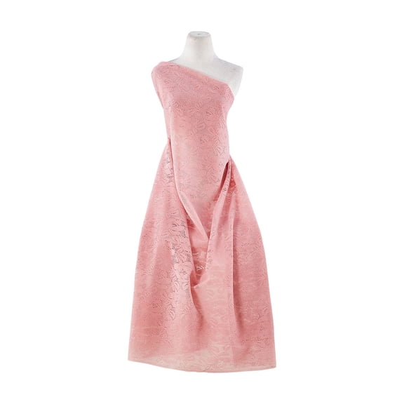 Zelouf Floral Flocked Lace  , Sewing, DIY, Crafts Fabric by the Yard, 331 Ballerina, 3 Yard