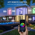 thumbnail image 2 of MesaSe Ampoules Intelligentes Compatibles avec HomeKit, Changement de Couleur, Compatible avec Siri Alexa et Google Home, Ampoule LED A60, Raccord E26 9W 800 Lumens, Lot de 2, 2 of 6