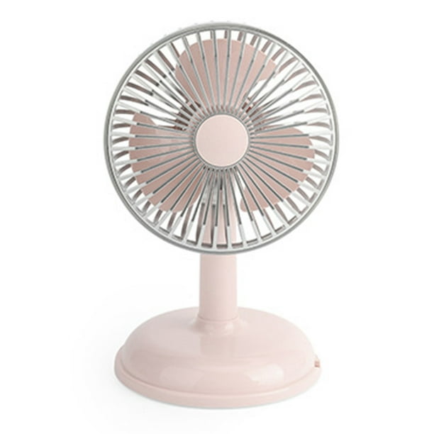 Ventilador de Mesa Vintage, Carga USB, Ventilador de Escritorio Vintage Fácil de Limpiar, metal Desmontable Para Trabajadores en El Aula