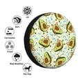 thumbnail image 4 of Kdxio Spare Tire Cover for RV Trailer, Waterproof Wheel Cover,Camper Spare Tire Cover Fit for Rv SUV Truck Travel Trailer 14 inch-Avocado Doing Sport, 4 of 8