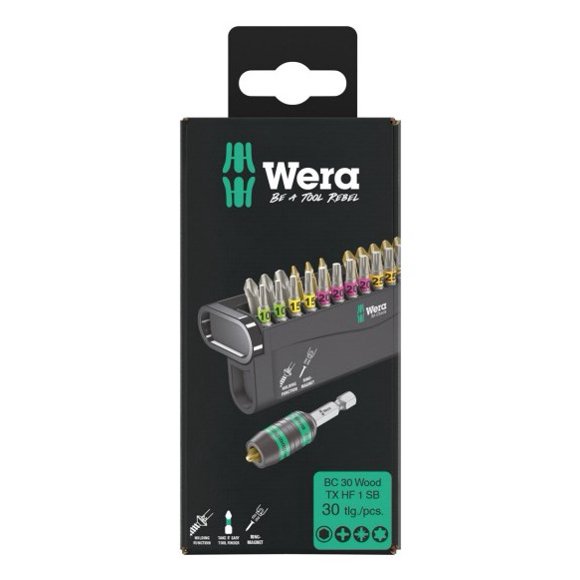 WERA - Wera 05057437001 screwdriver bit 29 pc(s)