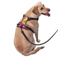 thumbnail image 3 of Picia Pink Green Avocado No-Pull Dog Harness Reflective Front Clip Vest with Handle,Step-in Air Dog Harness,Adjustable 2 Metal Rings 4 Buckles,Easy to Put on & Take Off Large, 3 of 9