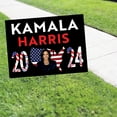 thumbnail image 2 of Kamala Harris 2024 Vote For President Coroplast Yard Sign With H Strakes (18x24) Single-Sided, 2 of 2