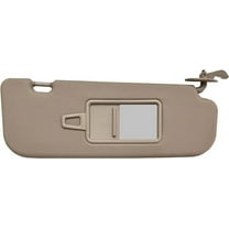 Sun Visor Fits for 2011-2015 Hyundai Elantra Beige Without Light OE Quality 2MPLASTIC (Right - Passenger)
