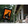 thumbnail image 4 of Toland Home Garden Let's Get Wicked Jack O Lantern Halloween Flag Double Sided 28x40 Inch, 4 of 5