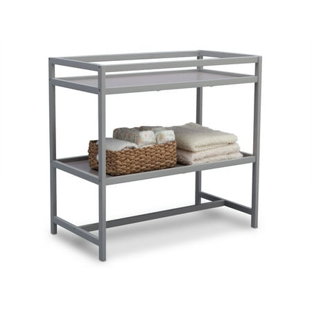Delta Children Harbor Changing Table, Greenguard Gold Certified, Grey