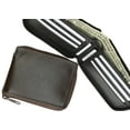 thumbnail image 4 of All Rounder Zipper Mens Leather Bifold Wallet (C) 574, 4 of 5