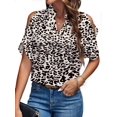 thumbnail image 1 of Blusa HyboMluo de moda de verano con estampado floral y hombros descubiertos para mujer, 1 of 5