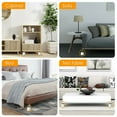 thumbnail image 3 of 2X Adjustable Bed Risers Heavy Duty Furniture Risers Sofa Table Couch Floor Lift -Black, 3 of 10