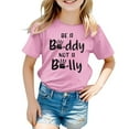 thumbnail image 1 of MEZZALL T-Shirt Mode Décontracté Respirant Imprimé pour Filles, Rose, 8-9 Ans, 1 of 4