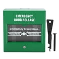 thumbnail image 1 of Salida De Emergencia Liberación De La Puerta Botón De Alarma Contra Incendios Interruptor De Rotura De Puerta De Seguridad Para El Hogar Advancent EL007282-00, 1 of 6