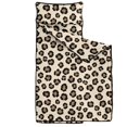 thumbnail image 2 of Brown and Beige Leopard Print Teens Toddler Nap Mat with Pillow, Sleeping Mat Bag for Preschool Daycare 51"x22", 2 of 6