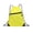 Yellow, variant on Multifunctional Drawstring Backpack, Lightweight Sports Bag for Travel, Fitness, Swimming, Beach, Outdoor Activities, and Grocery Shopping, Durable Nylon Pouch with Customization Options