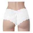 thumbnail image 3 of Bóxer Secret Treasures para Mujer, Blanco Casual Encaje Talla G, 3 of 4