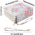 thumbnail image 2 of GHSDFBB Twill Fabric Pencil Case with Zipper Closure, Gray Rose, 187 Count, 2 of 7