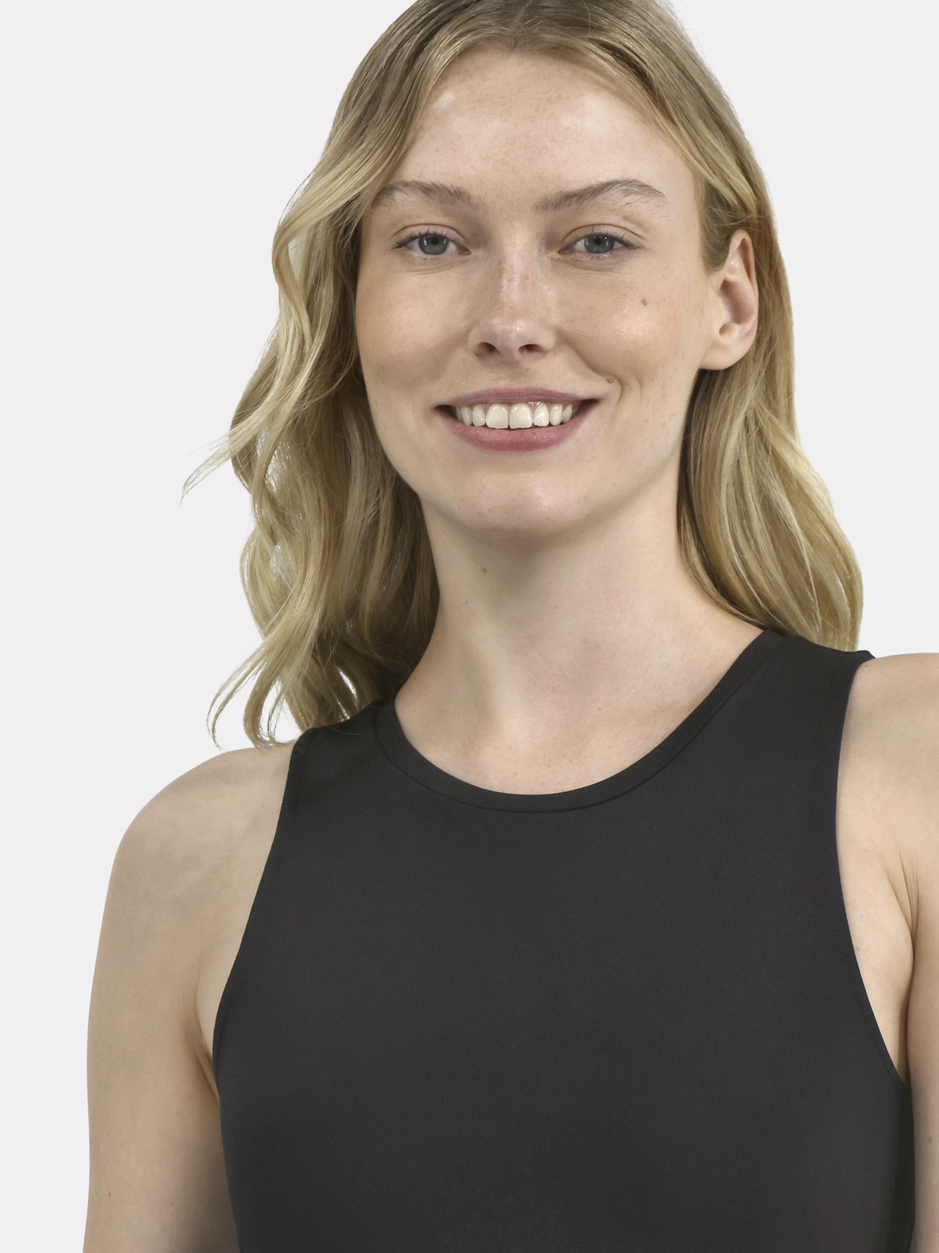 Time and Tru Women's Sleeveless Smoothing Bodysuit, Sizes XS-XXXL