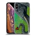 thumbnail image 1 of Head Case Designs Officially Licensed David Lozeau Colourful Grunge The Elephant Soft Gel Case Compatible with Apple iPhone XS Max, 1 of 7