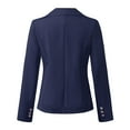 thumbnail image 5 of jjayotai Women's Casual Blazers, Plus Size Long Sleeve Open Front Work Office Fitted Solid Suit Jackets with Pockets, 5 of 9