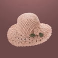 thumbnail image 4 of Womens Straw Hat, 2026 Upgraded Foldable Sun Hat for Women, BeachSun Straw Hats for Vacation Travel, 4 of 4