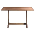 thumbnail image 5 of Linon Midwest Wood Corner Dining Breakfast Nook with Table and Storage, Seats 5-6, Pecan, 5 of 6