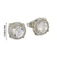 thumbnail image 3 of Hearth & Gear European And Fashion Earrings For Women Light Square High Grade Shiny Zircon Earrings Versatile Earrings Rose Earrings Hoop Earring Hoop Earrings Ear Rings Set Earrings Earrings with, 3 of 7