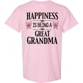 thumbnail image 3 of Inktastic Happiness is Being a Great Grandma with Butterflies T-Shirt, 3 of 5