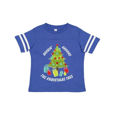 

Inktastic Rockin Around the Christmas Tree Gift Toddler Boy or Toddler Girl T-Shirt