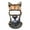 F, variant on 3D Cat Full Face Ski Mask, Sunscreen mask, Cute Elasticity Animal Mask with Ears, Sun Protection Full Face Cover Accessories for Motorcycle Cycling Music Festivals Raves Outdoor Activities