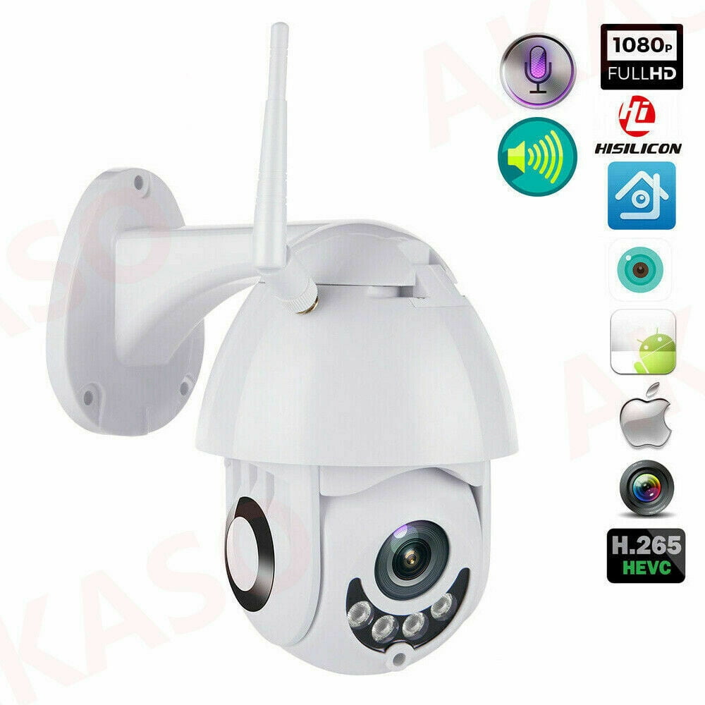 Wireless 1080P WiFi 5X ZOOM CCTV Outdoor IP Camera Home Security cam