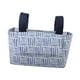thumbnail image 2 of Bolsa organizadora para cochecito de bebé, bolsa de viaje y bolso de mano diario. Rayas azules, 2 of 9