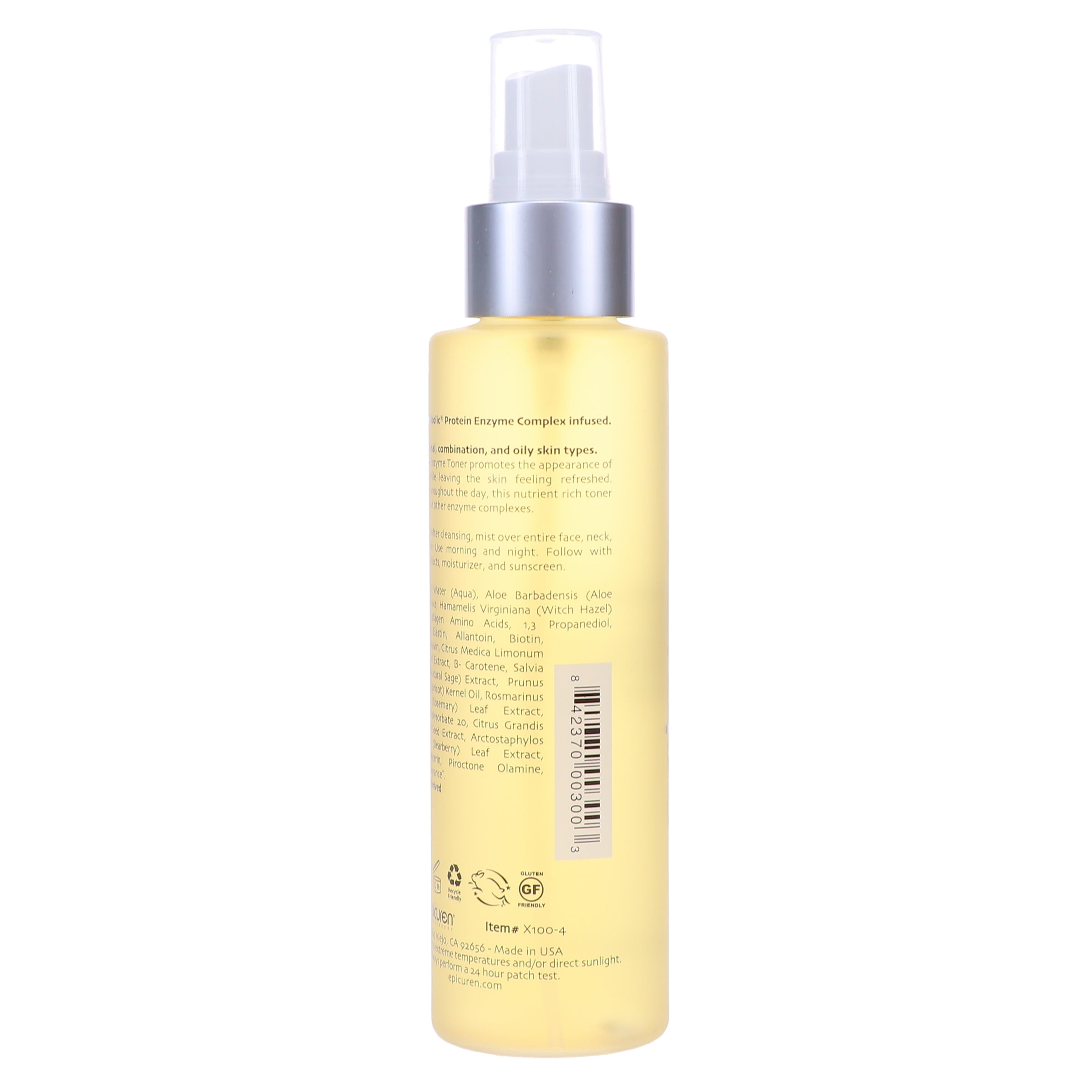Epicuren Protein Mist Enzyme Protein Toner - 4oz