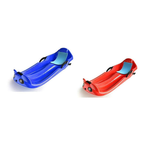 Outdoor Heavy Duty Snow Sled,Downhill Toboggan Snow Sled/Flexible