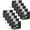 Black on Clear 12mm 10PK, variant on GREENCYCLE 3PK Compatible for Brother P-touch Black on Clear 18mm TZ TZe TZe-141 TZ-141 TZe141 TZ141 Laminated Label Tape