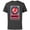 Charcoal, variant on Avengers Earth’s Mightiest Heroes Retro Icons - Short Sleeve Cotton T-Shirt for Adults - Customized-Charcoal