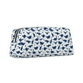 thumbnail image 2 of Geaub cute cartoon dinosaur versatile leather pencil case - spacious, durable, multi-purpose pouch for students, professionals, and artists, 2 of 7